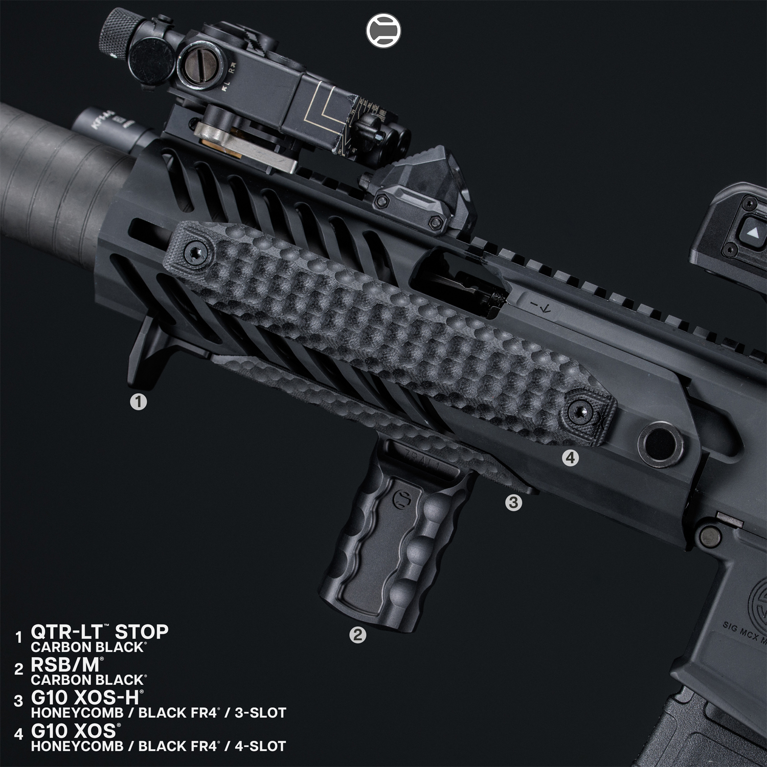 AR15 mlok rail