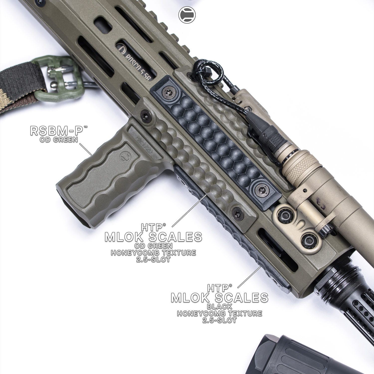 best m lok rail covers