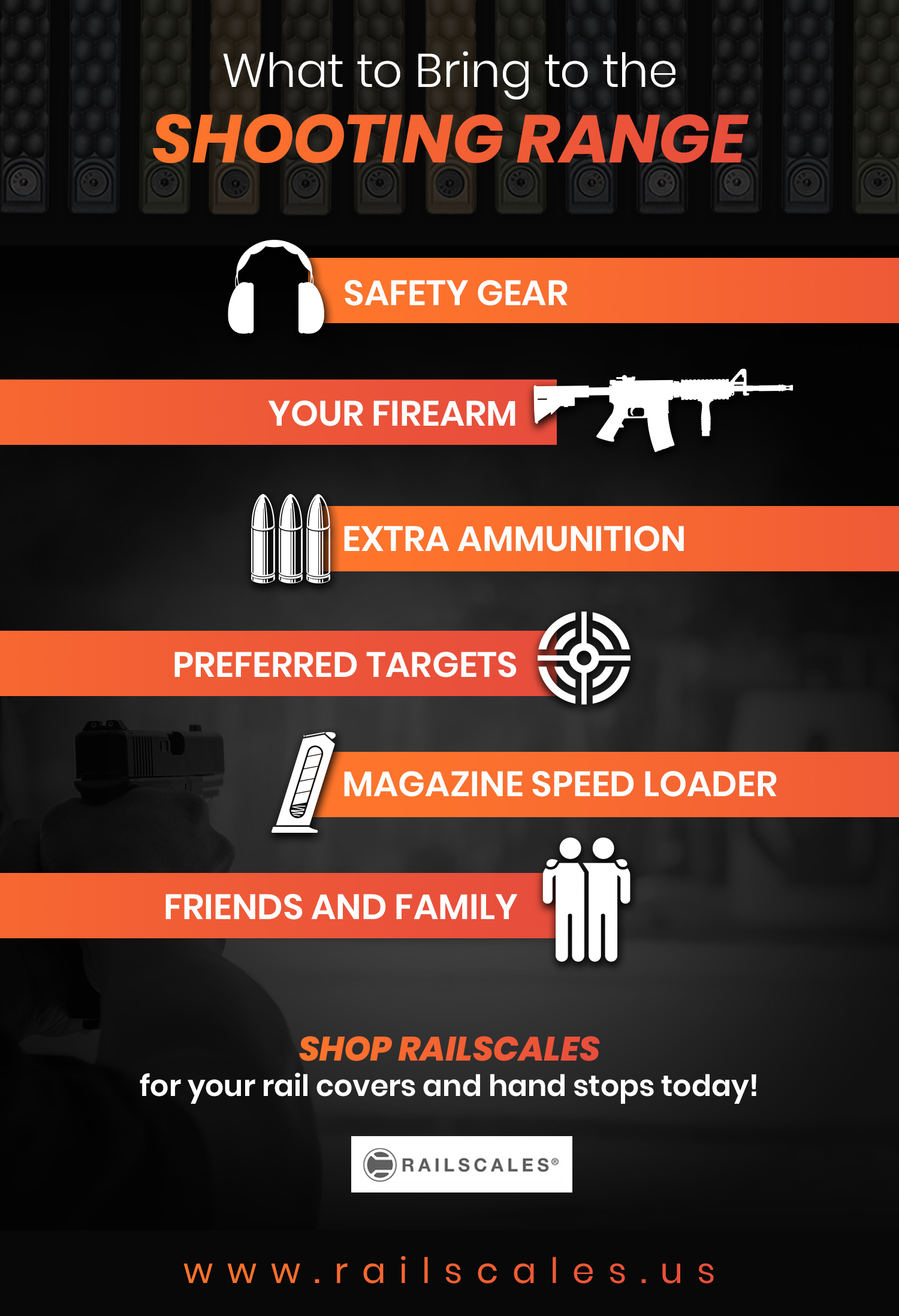 What to Bring to the Shooting Range RailScales LLC